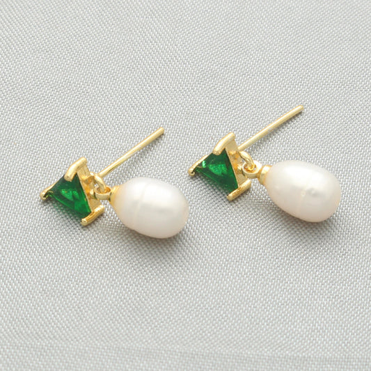J Pearls Akshara Pearl Earrings - Swadesiicart
