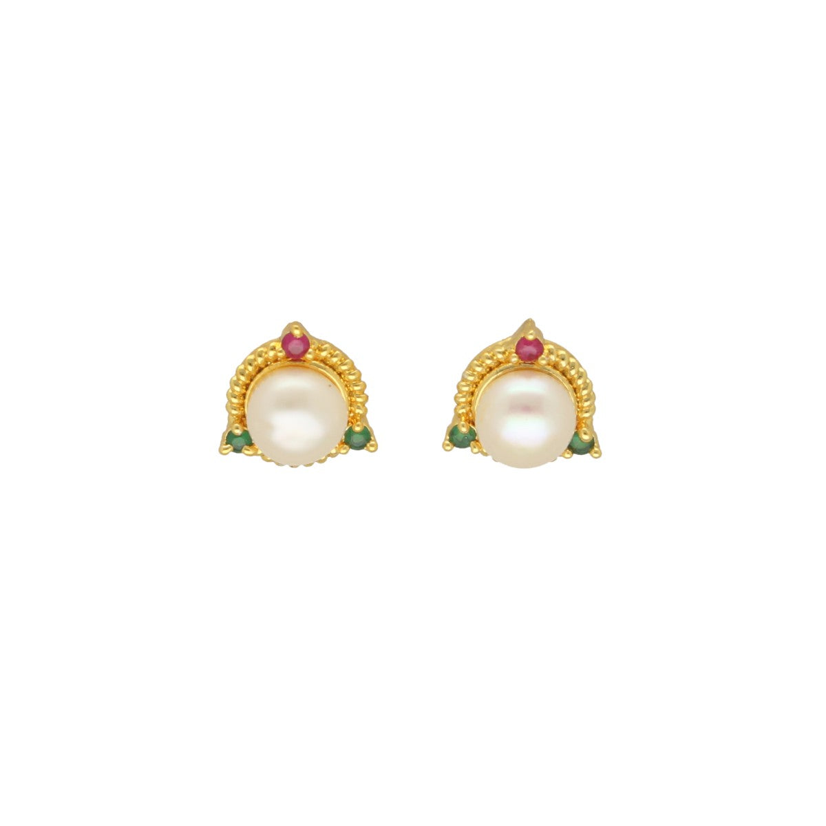 J Pearls Baani Pearl Earrings - Swadesiicart