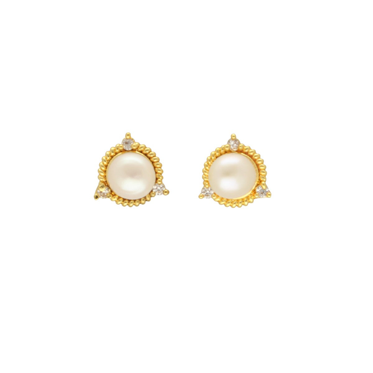 J Pearls Babita Pearl Earrings - Swadesiicart