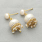 J Pearls Daksina Pearl Earrings - Swadesiicart