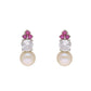 J Pearls Trendy Pearl Pendant Set - Real Pearl Jewelry | Swadesiicart