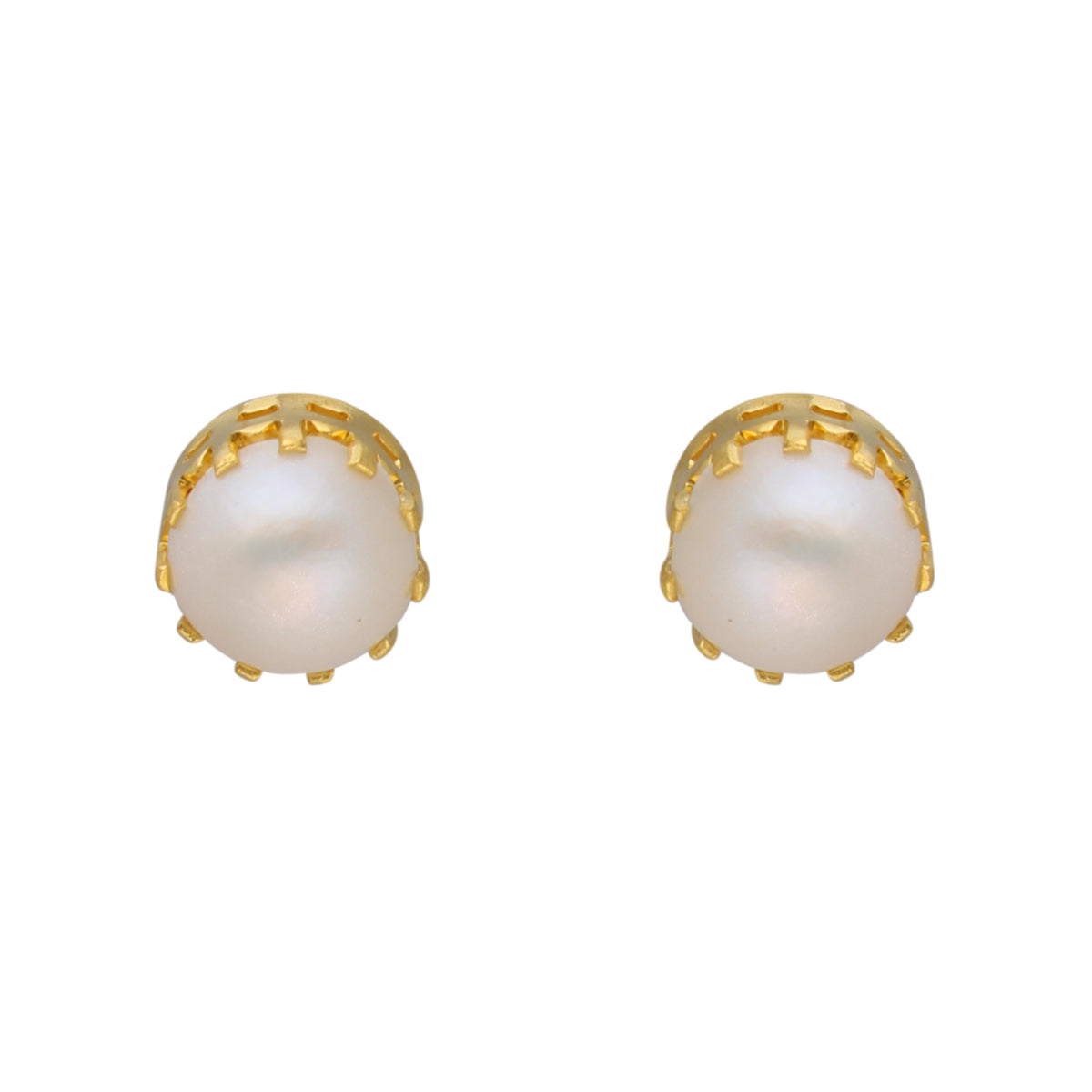 J Pearls Single String Fashionable Pearl Set - Real Pearl Jewelry - Swadesiicart
