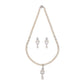 J Pearls Fashionable Pearl Pendant Set - Real Pearl Jewelry | Swadesiicart