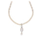 J Pearls Fashionable Pearl Pendant Set - Real Pearl Jewelry | Swadesiicart