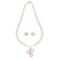 J Pearls Nisha 1 Line Round Pearl Necklaces | Swadesiicart