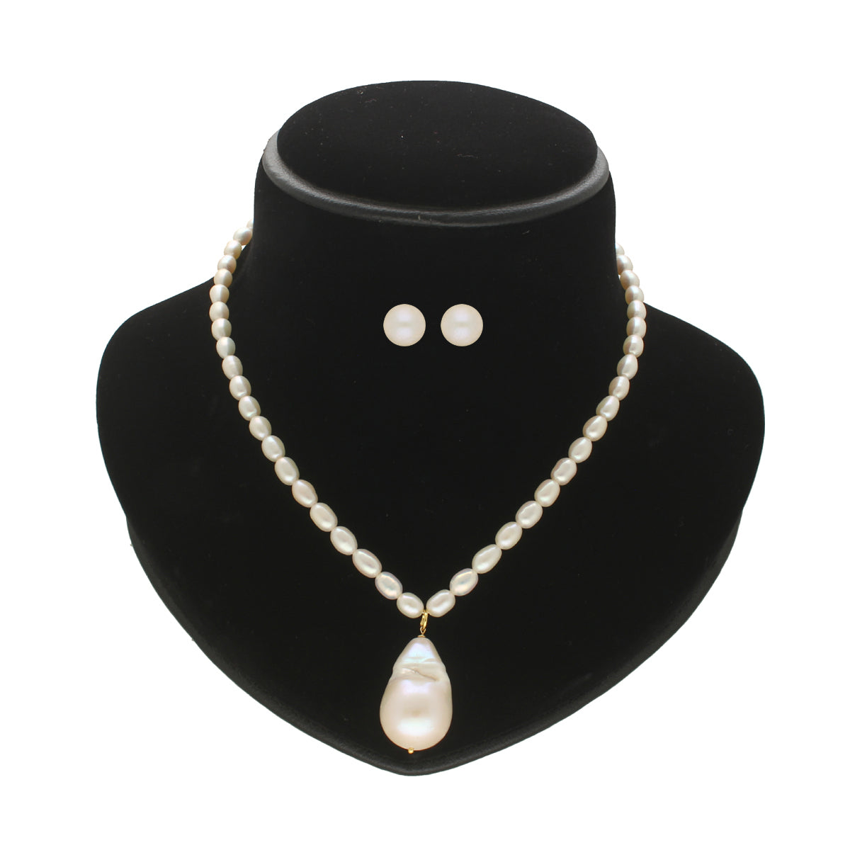 J Pearls Zora 1 Line Pearl Necklaces | Swadesiicart