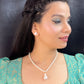 J Pearls Zora 1 Line Pearl Necklaces | Swadesiicart