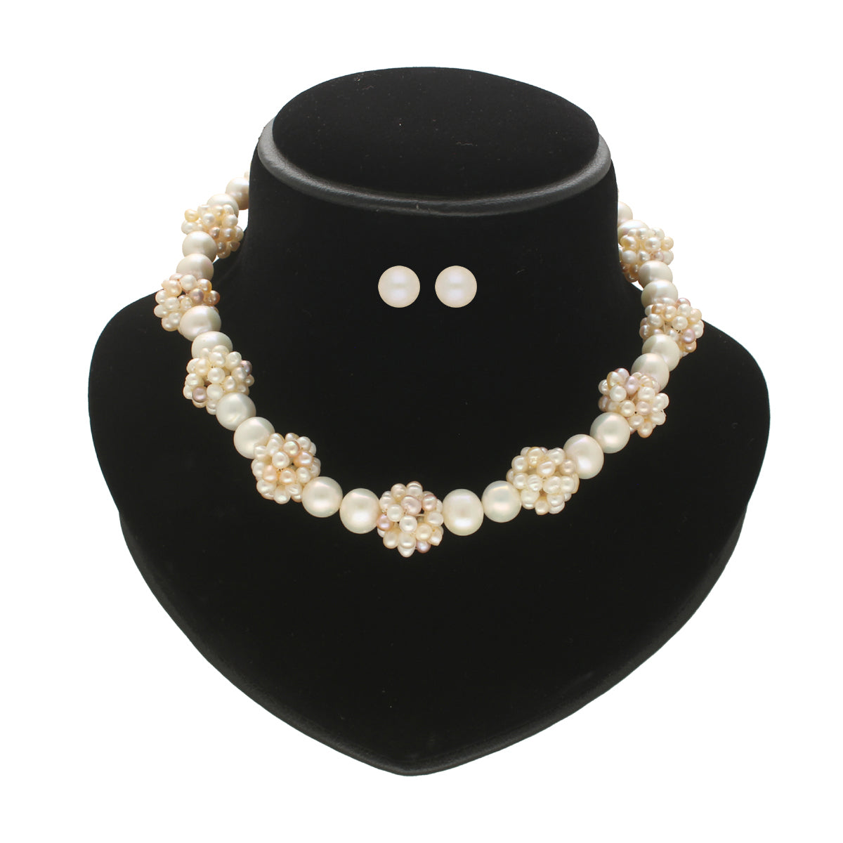J Pearls Zarna 1 Line Pearl Necklaces | Swadesiicart
