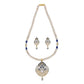 J Pearls Dakshita 1 Line Pearl Sets - Real Pearl Jewelry - Swadesiicart