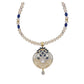 J Pearls Dakshita 1 Line Pearl Sets - Real Pearl Jewelry - Swadesiicart
