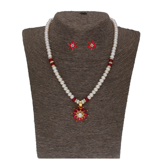 J Pearls Abdhija 1 Line Pearl Sets - Real Pearl Jewelry - J Pearls