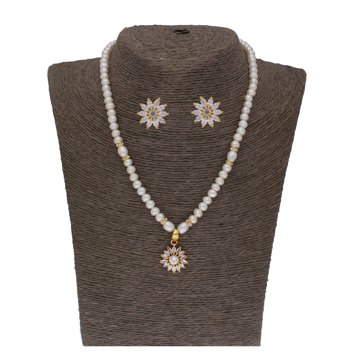 J Pearls Anahita 1 Line Pearl Sets - Real Pearl Jewelry - J Pearls