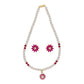 J Pearls Navishka 1 Line Pearl Sets - Real Pearl Jewelry - Swadesiicart