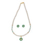 J Pearls Bahupuspa 1 Line Pearl Sets - Real Pearl Jewelry - Swadesiicart