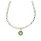J Pearls Bahupuspa 1 Line Pearl Sets - Real Pearl Jewelry - Swadesiicart