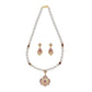 J Pearls Dheeksha 1 Line Pearl Sets - Real Pearl Jewelry - Swadesiicart