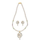 J Pearls Dheivavadivu 1 Line Pearl Sets - Real Pearl Jewelry - Swadesiicart