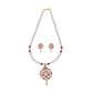 J Pearls Krishna 1 Line Pearl Sets - Real Pearl Jewelry - Swadesiicart
