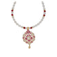J Pearls Krishna 1 Line Pearl Sets - Real Pearl Jewelry - Swadesiicart