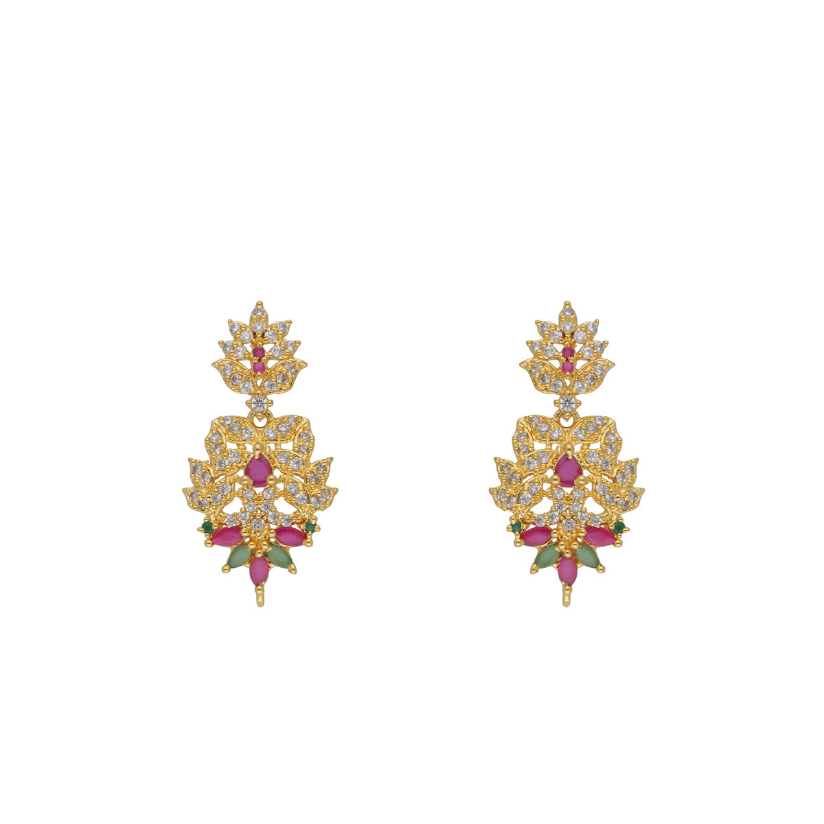 J Pearls Fritha 1 Line Pearl Sets - Real Pearl Jewelry - Swadesiicart