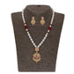 J Pearls Fritha 1 Line Pearl Sets - Real Pearl Jewelry - Swadesiicart