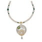 J Pearls Naira 1 Line Pearl Sets - Real Pearl Jewelry - Swadesiicart
