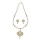 J Pearls Dhavni 1 Line Pearl Sets - Real Pearl Jewelry - Swadesiicart