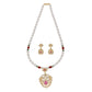 J Pearls Bahgvanti 1 Line Pearl Sets - Real Pearl Jewelry - Swadesiicart
