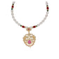 J Pearls Bahgvanti 1 Line Pearl Sets - Real Pearl Jewelry - Swadesiicart