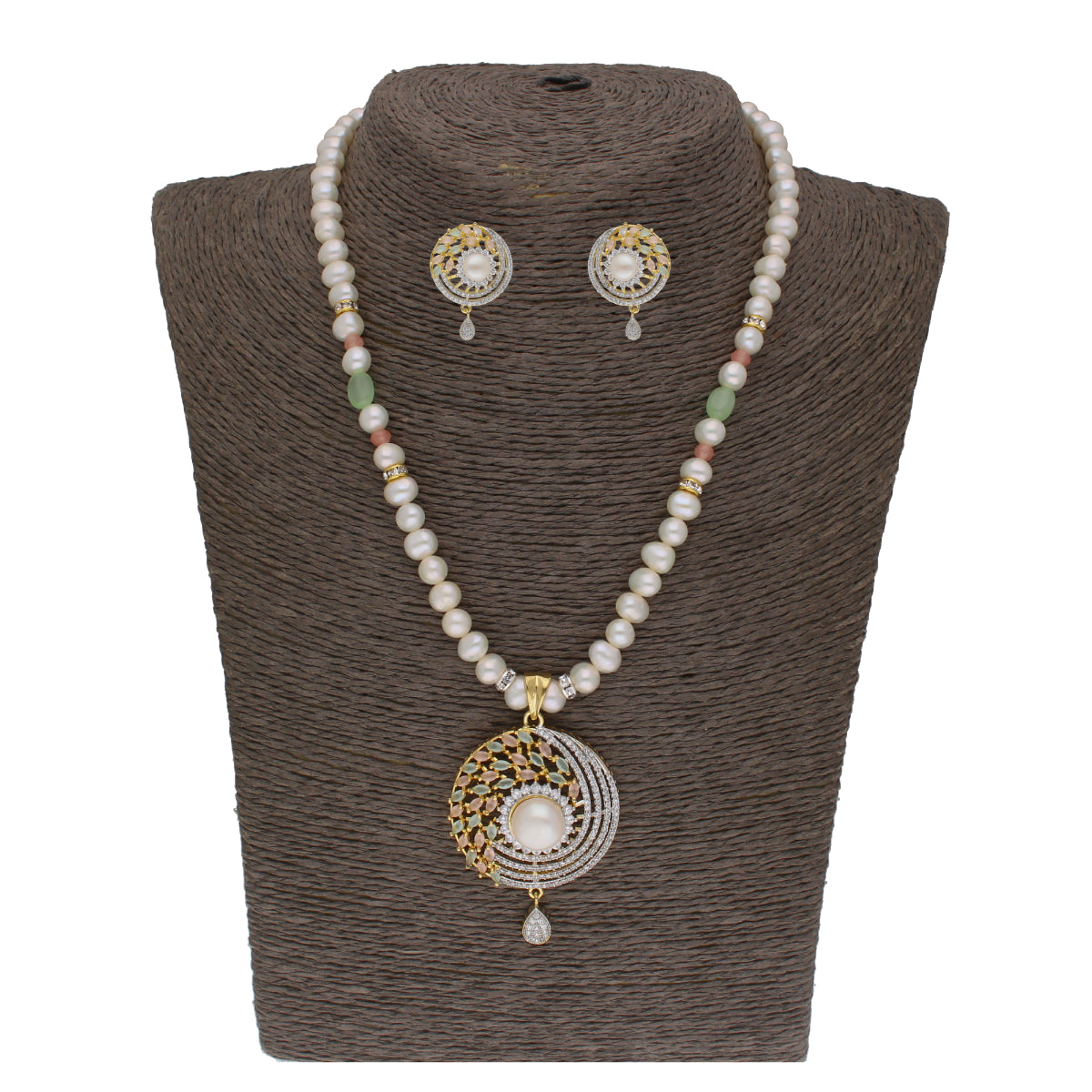 J Pearls Baani 1 Line Pearl Sets - Real Pearl Jewelry - J Pearls