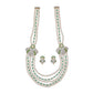 J Pearls Baldar 5 Lines Pearl Set - Swadesiicart
