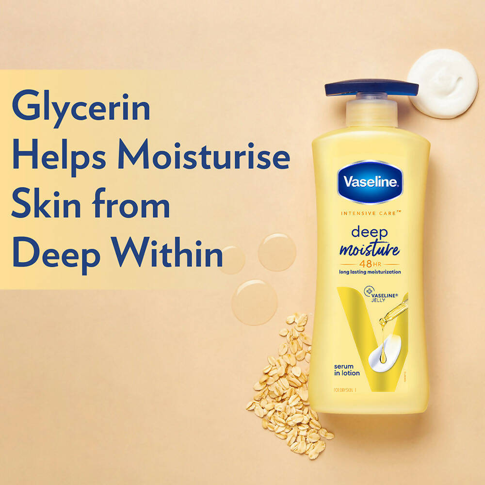 Vaseline Deep Moisture Serum In Lotion - Swadesiicart