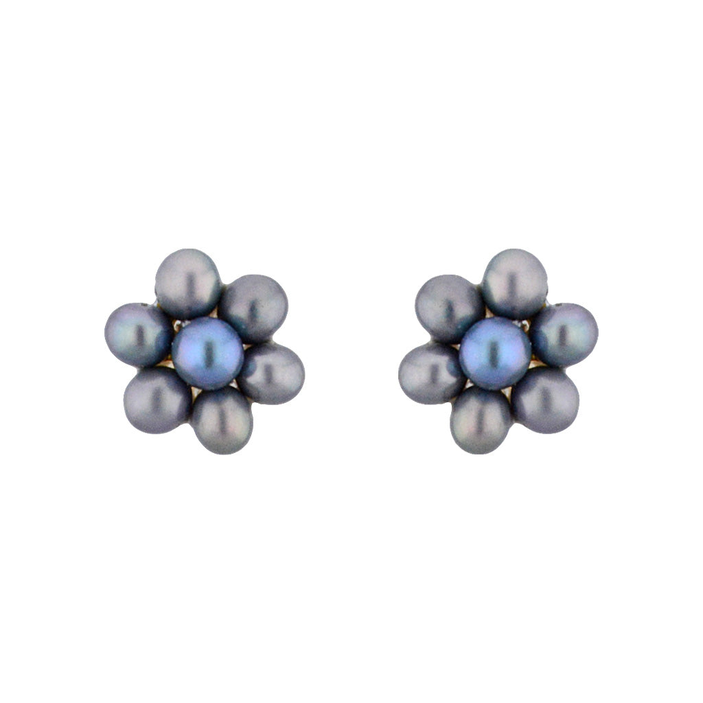J Pearls Grey Pearl Earrings - Real Pearl Jewelry - J Pearls