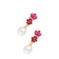 J Pearls Gianna Pearl Earrings - Real Pearl Jewelry | Swadesiicart