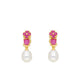 J Pearls Jaanvi Pearl Earrings - Real Pearl Jewelry | Swadesiicart