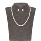 J Pearls Yashvi 1 Line Pearl Set - Real Pearl Jewelry - J Pearls