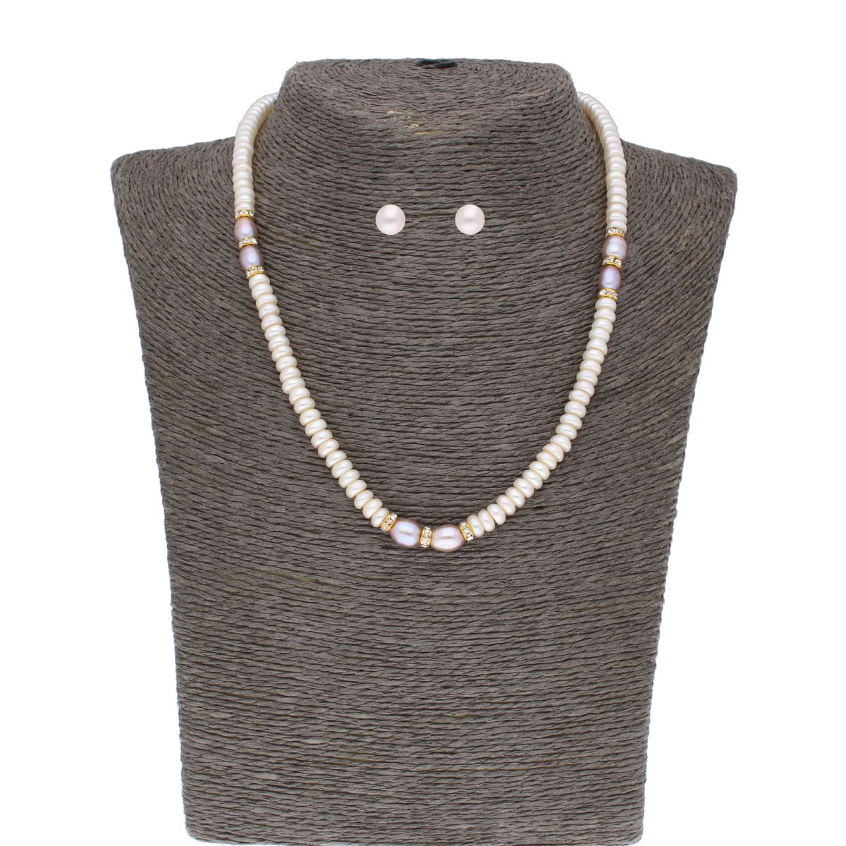 J Pearls Camundi 1 Line Pearl Set - Real Pearl Jewelry - J Pearls