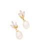 J Pearls Baasima Pearl Earrings - Real Pearl Jewelry | Swadesiicart