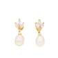 J Pearls Baasima Pearl Earrings - Real Pearl Jewelry | Swadesiicart