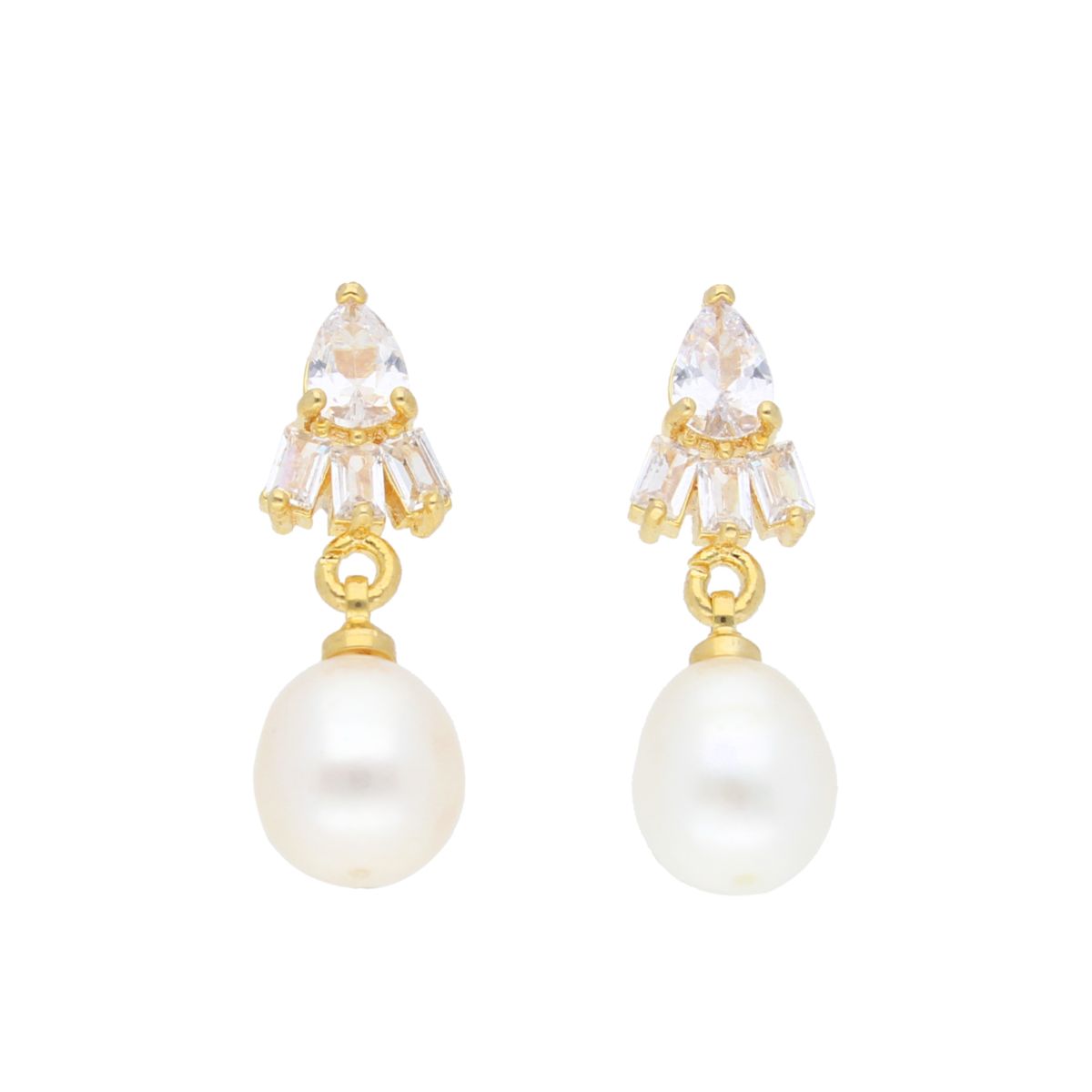 J Pearls Dove Pearl Earrings - Real Pearl Jewelry - J Pearls