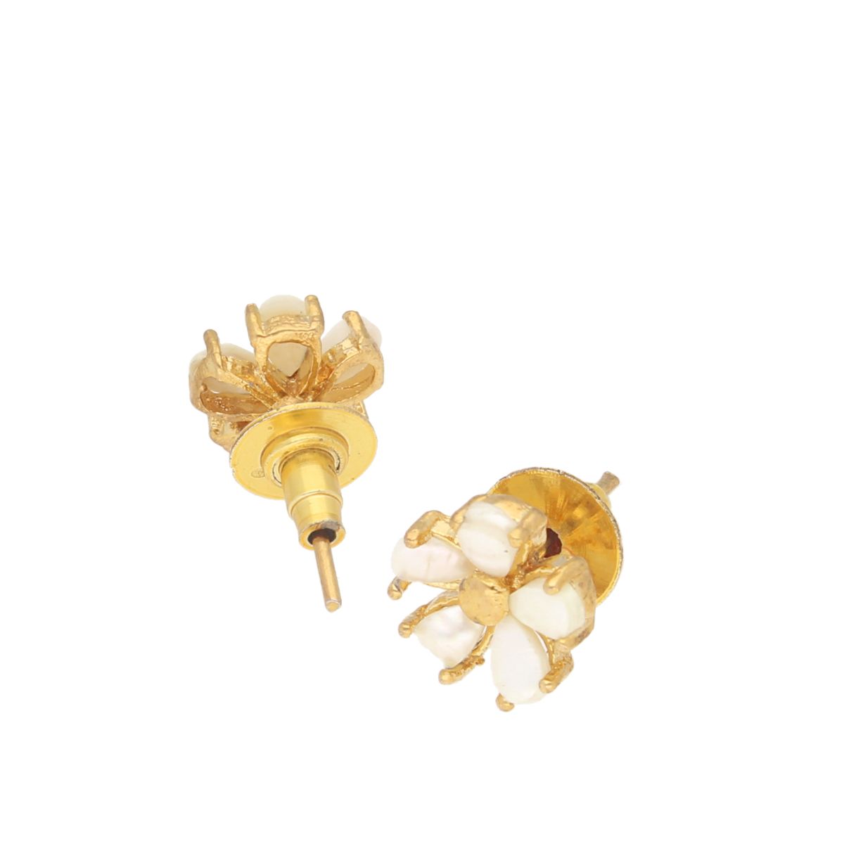 J Pearls Dakshita Pearl Earrings - Real Pearl Jewelry - Swadesiicart