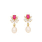 J Pearls Falak Pearl Earrings - Real Pearl Jewelry | Swadesiicart