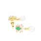 J Pearls Kitti Pearl Earrings - Real Pearl Jewelry | Swadesiicart