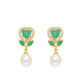 J Pearls Theertha Pearl Earrings - Real Pearl Jewelry | Swadesiicart
