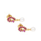 J Pearls Jaanvi Pearl Earrings - Real Pearl Jewelry | Swadesiicart