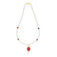 J Pearls Habi Pearl Set - Real Pearl Jewelry - Swadesiicart