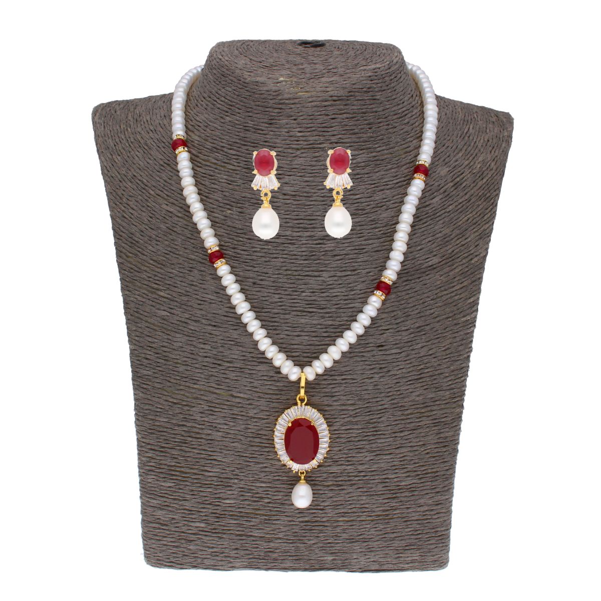 J Pearls Habi Pearl Set - Real Pearl Jewelry - J Pearls