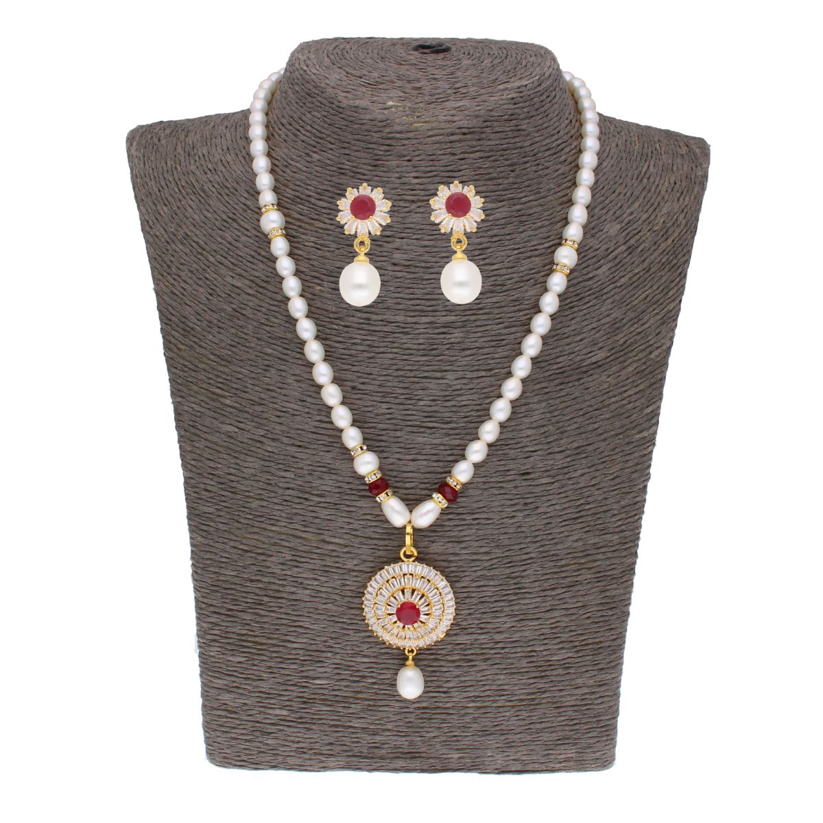J Pearls Twisted Pearl Set - Real Pearl Jewelry - J Pearls