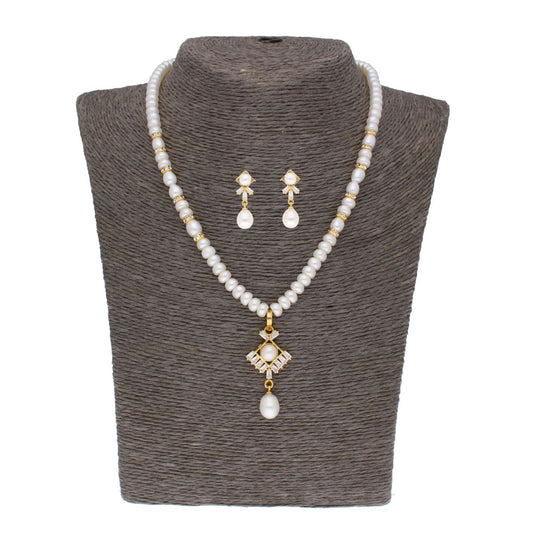J Pearls Yashvi Pearl Set - Real Pearl Jewelry - J Pearls