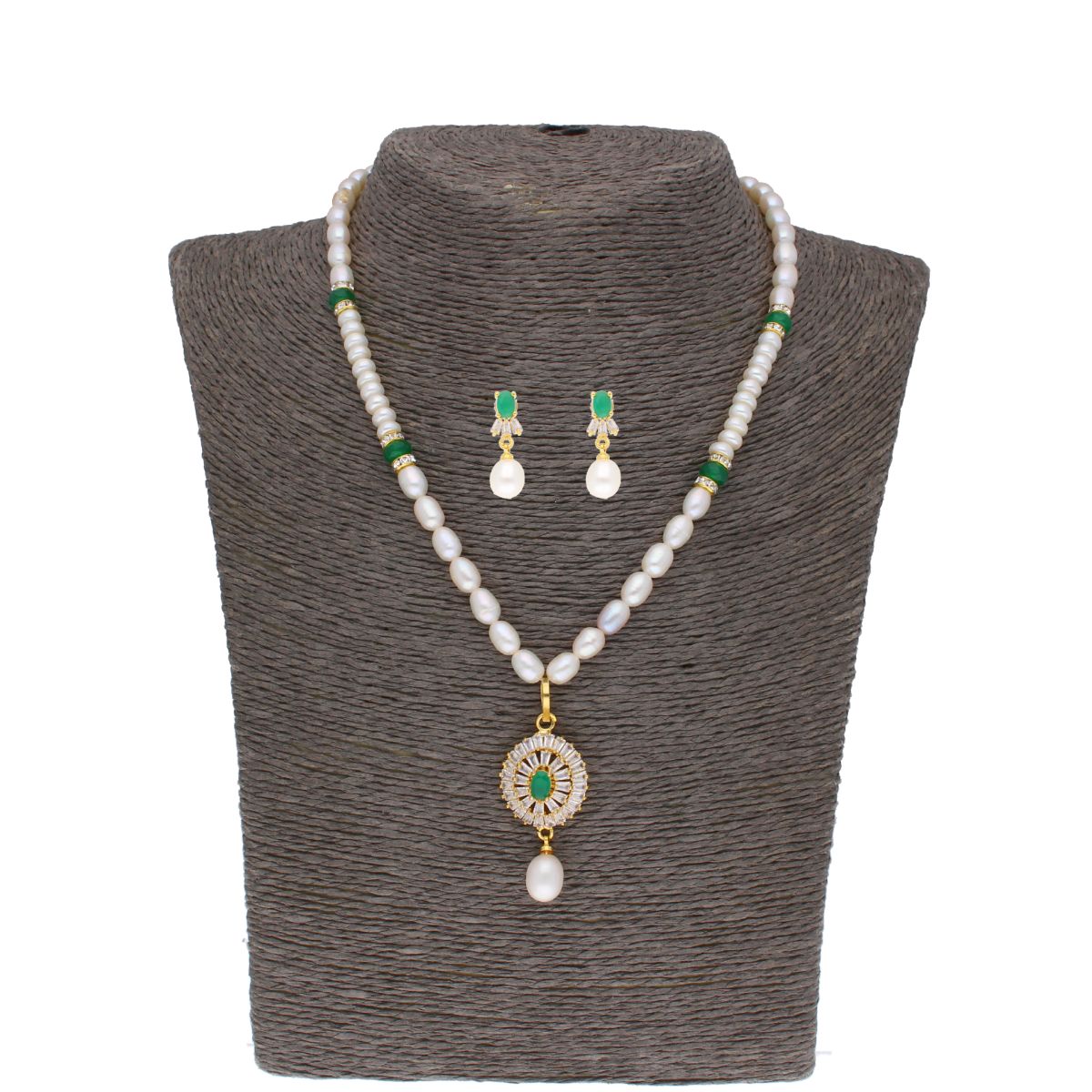 J Pearls Eeshika Pearl Set - Real Pearl Jewelry - J Pearls